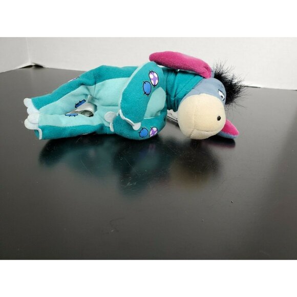 Walt Disney Mouseketoys Mini Bean Bag Dinosaur Eeyore 9" Plush -Dinosaur Costume - Picture 4 of 9